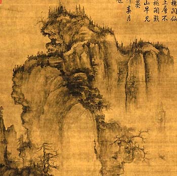 Obraz čínské krajinomalby